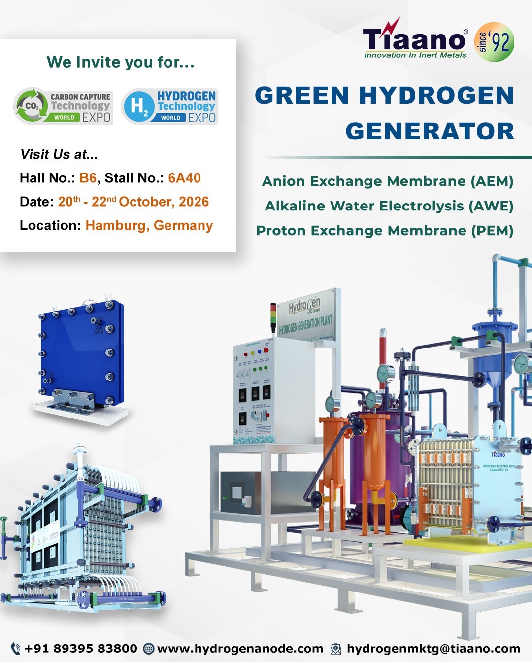 GREEN HYDROGEN ELECTROLYZER